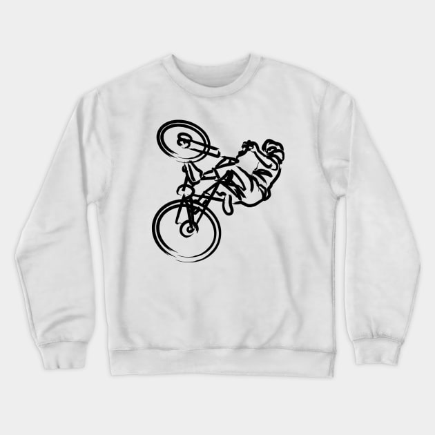 Bike Crewneck Sweatshirt by nalim1